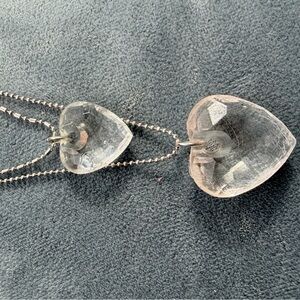 Elegant Silver Heart Pendant Necklace